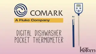 Comark Digital Dishwasher Pocket Thermometer (KM14)