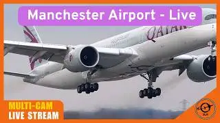 Manchester Airport Movements - LIVE  |  Sat 7th Feb 2026   |  Manchester / Ringway / EGCC