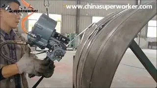 Semi Automatic Steel Strapping Machine For Steel Coil Bundling
