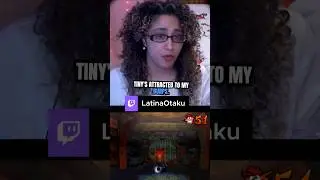 Tiny Tiger loves a girl who can burp #gamer #twitchstreamer #twitchclips #crashbandicoot #shorts