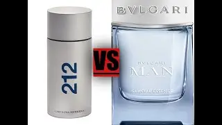 Carolina Herrera 212 Men против Bvlgari Glacial Essence (Faceoff)