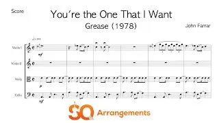 You're The One That I Want (Grease) - String Quartet Arrangement