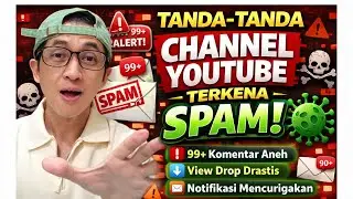 Signs that your YouTube channel is affected by SPAM