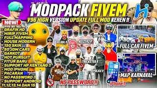 SHARE‼️GTA SA MODPACK FIVEM V96 HIGH VERSION FULL SKIN,JDM CARS AND MAPPING 😱🥶 - SUPPORT SEMUA HP !!