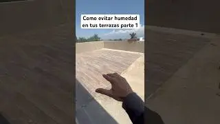 Hevita humedades sl poner piso en azotea #obra #construccion #piso #terraza #azotea #humedad