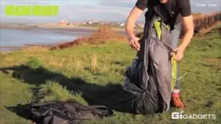 Cinch | ultimate pop-up tent. Solar power, LED, heat control