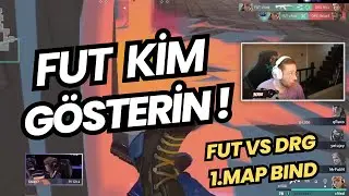 COMBATRY G&Ouml;Z&Uuml;NDEN FUT VS DRG 1.MAP BIND | KAZANMAK ZORUNDAYIZ ! VALORANT MASTERS SHANGAI