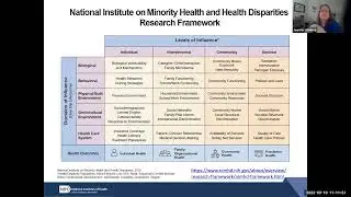 NIMHD Minority Health and Health Disparities Research Framework