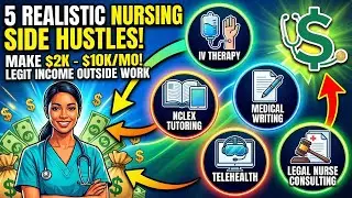 Top 5 Side Hustles That Pay Nurses $2,000/Month Without Extra Shifts (Nurses, Watch This NOW)