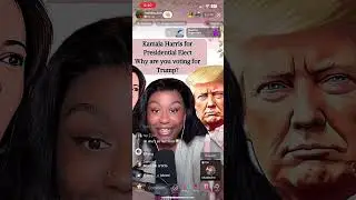 10&bull;19&bull;24: Tashika TikTok Debate - Why are you voting for Trump?
