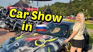 From Lada cars to Legends: A Retro Car Show in Moscow! 🛣️🌟 [ My Russian American Diary ]
