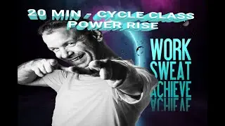 CYCLE CLASS - 20 MINS - POWER RISE - VIRTUAL LOCKDOWN