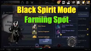 Black Desert Mobile Black Spirit Mode Farming Spot