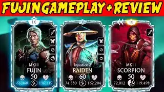 MK Mobile. MK11 Fujin is NOT What I Expected... Fujin Gameplay and Initial Thoughts...