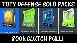 Madden 18: TOTY Offensive Solo Reward Packs, Super Clutch 800k Pull