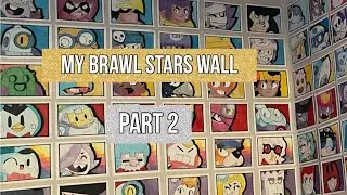 Brawl Stars Wall Progression | Part 2 (The End) | Reorganised | Brawler and Skin Icons