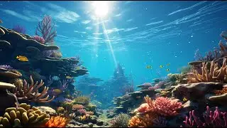 Deep Blue Ocean 🌊 Ambient Underwater Sounds for Deep Sleep