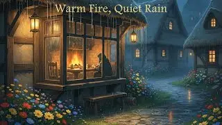 Warm Fire, Quiet Rain / Fantasy Medieval Music for Study, Sleep & Relaxation