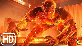 Metal Gear Solid 5 Phantom Pain - Man on Fire Boss Fight