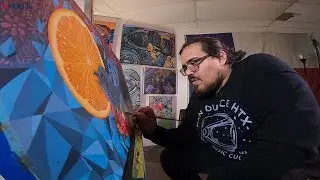 A Houston artist's newfound purpose