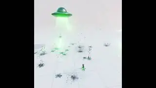 UFO laser impact test