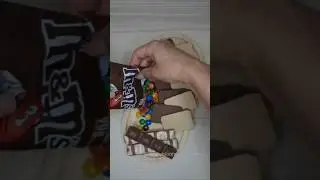 ASMR | Filling platter Kinder card and more 🍫