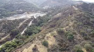 The drought at Stevens Creek reservoir in Mountain View July 28th 2022