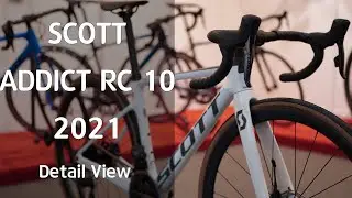 SCOTT ADDICT RC10 White Color 2021 Detail View