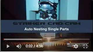 STRIKER CAD/CAM Single Part Nesting