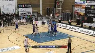 DEVON THOMAS, Randers Cimbria (vs Svendborg Rabbits, 04.03.2019) - Basketligaen