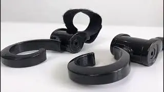 Pikkaboo   2pcs Multi Purpose 360 Swivel Hooks   Black
