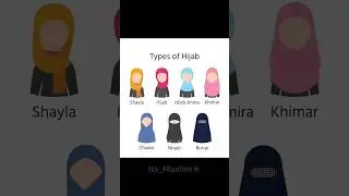 Types of Hijab styles_#islamicfigure #islamicvideo #love #hijab #modesty #viral #fyp