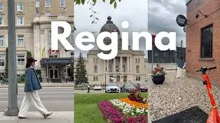 Exploring Downtown Regina and a Caf&eacute; Afternoon in Saskatchewan