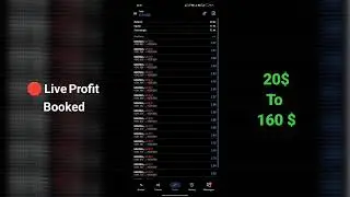 Live Proof 😳 $20 Se $179 Profit | High Frequency Trading || Small Capital Se Big Profit 💥