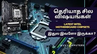 CPU Motherboard Full Chipset Details Explained | Motherboard Components Full Detail in Tamil
