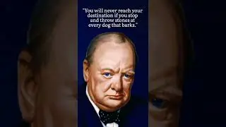 Keep Moving Forward: Inspiring Words from Winston Churchill|Great words|#shorts
