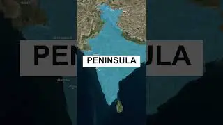 Difference b/w Island, Peninsula and Gulf || PYQ WITH VISHNU || #geography #island #peninsula #gulf
