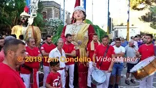 Palmi - I Giganti di San Rocco e l'Animella della Varia 2019 - by Toni Condello