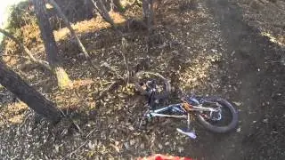 Crash at Louzan Park