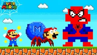 What If 999 Seeds Turned Mario Spider-Man into the BIGGEST Muscle Ever?