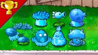 PVZ1 discover: Ice world ❗❗❗ - HARD MODE MOD PvZ Plus