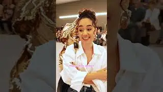 FLASHBACK: MEET L&Eacute;NA MAHFOUF AT FASHION WEEK AND YOU HAVE A GREAT DAY! #shorts