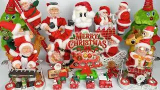 13 Minutes Satisfying with Unboxing Christmas Santa Claus Climbing Toys Set Collection Review ASMR