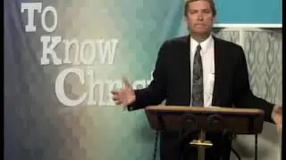 To Know Christ with Rev Jeff Pedersen - 10/2/2018