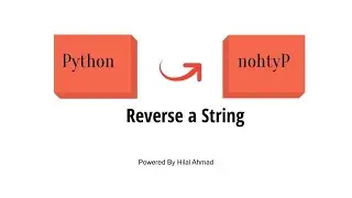 #1 how to make reverse string in python