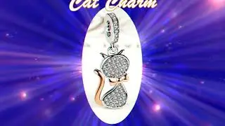 s925 Sterling Silver Cat Charm Sale - Fits Pandora Bracelets