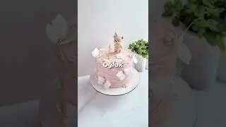 Bur&ccedil;lar i&ccedil;in doğum g&uuml;n&uuml; pastaları🍰(Part2)