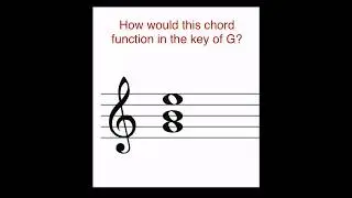 🎼 MUSIC THEORY 834: Chord function  #bachdmc #music #musictheory #chords #musicaltheory #tutorial