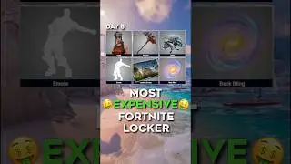 MOST EXPENSIVE FORTNITE LOCKER 🤑💰#fortnite #fortnitelocker #fortniteog #og