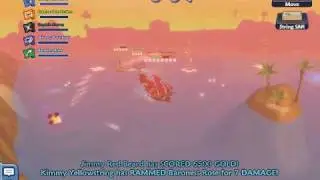 Free Realms Pirate's Plunder Minigame Gameplay
